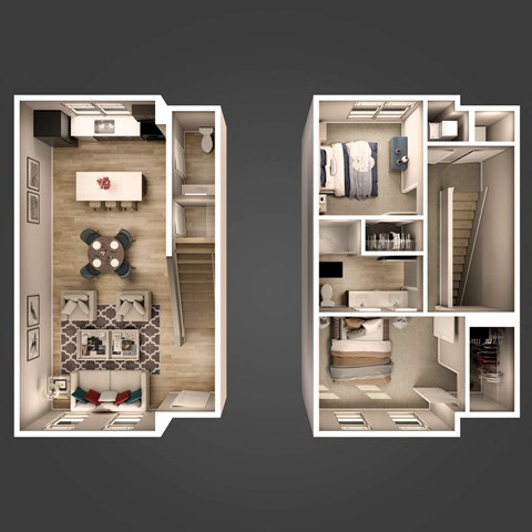 Barnett Townhome at Adelphi Quarter, Columbus, OH